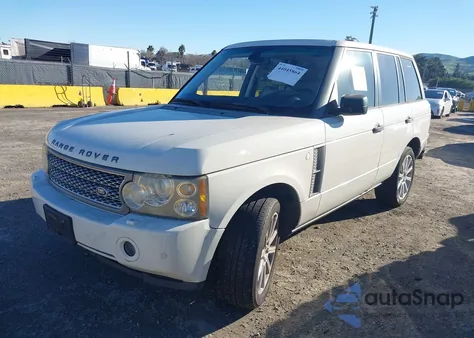 2007 Land Rover Range Rover Supercharged z USA, uszkodzony, nr VIN SALMF13477A242513